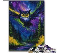Jigsaw Puzzles for Adults Teenagers Jigsaws Puzzle Magical Owl Challenging Game Toys Deal As Gifts for The Whole Family for Ages 14+ 70x100cm