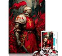 Jigsaw Puzzles for Adults Teenagers Jigsaws Puzzle Majestic Knight,Help The Brain Exercise Addictive Toys to Cultivate Patience Artists Collection,Fine Art (75x50cm)