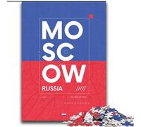 Jigsaw Puzzles for Adults Teenagers Jigsaws Puzzle Moscow Russia, Educational Stress Relief Toy Great Gifts And Toys 70x100cm