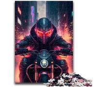 Jigsaw Puzzles for Adults Teenagers Jigsaws Puzzle Motorcycle Ride through Stress Reliever Difficult Challenge Deal As Gifts for The Whole Family 50x75cm