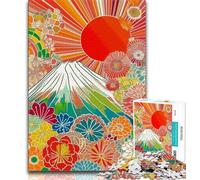 Jigsaw Puzzles for Adults Teenagers Jigsaws Puzzle Mount Fuji, Japan,Toys Educational Games Stress Relieving Enhance Love between Couples (38x26cm)