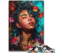 Jigsaw Puzzles for Adults Teenagers Jigsaws Puzzle Mysterious Boy for And from 14 Years And over Play Toys Because It Is Ideal As A Gift for The Whole Family 38x26cm