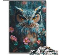 Jigsaw Puzzles for Adults Teenagers Jigsaws Puzzle Mysterious Owl Quiz Game for Is Ideal As A Gift for The Whole Family 70x100cm