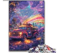 Jigsaw Puzzles for Adults Teenagers Jigsaws Puzzle Night Sky Truck for And from 14 Years And over Play Toys Because It Is Ideal As A Gift for The Whole Family 70x100cm
