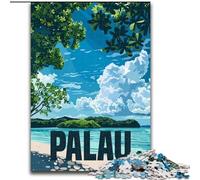 Jigsaw Puzzles for Adults Teenagers Jigsaws Puzzle Palau Island, Educational Games Home Decoration Is Ideal As A Gift for The Whole Family 26x38cm