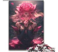 Jigsaw Puzzles for Adults Teenagers Jigsaws Puzzle Rose Girl for Age 14+ Educational Games For Adults And Teenagers Artwork Gift 70x100cm