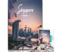 Jigsaw Puzzles for Adults Teenagers Jigsaws Puzzle Singapore,Challenging Game for Is Ideal As A Gift for The Whole Family (38x26cm)