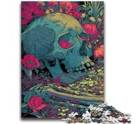 Jigsaw Puzzles for Adults Teenagers Jigsaws Puzzle Skeleton Suitable for Ages 14 And Up Family Games Deal As Gifts for The Whole Family 26x38cm