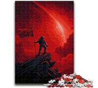 Jigsaw Puzzles for Adults Teenagers Jigsaws Puzzle Space Astronaut for Age 14+ Intellectual Game Christmas Birthday Gifts 50x75cm