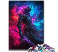 Jigsaw Puzzles for Adults Teenagers Jigsaws Puzzle Space Warrior Suitable for People Aged 14 And Above Educational Game Challenge Toy Gift For Birthdays 50x75cm