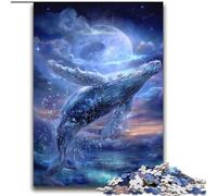 Jigsaw Puzzles for Adults Teenagers Jigsaws Puzzle Space Whale Decompressing Intellectual Educational Toy Suitable for Couples for And Age 14 70x100cm