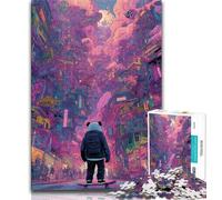 Jigsaw Puzzles for Adults Teenagers Jigsaws Puzzle Sunset Landscape,Challenging Game for Is Ideal As A Gift for The Whole Family (38x26cm)