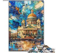 Jigsaw Puzzles for Adults Teenagers Jigsaws Puzzle Taj Mahal Oil Painting, for And from 14 Years And over Educational Learning Toys Family Games Birthday Present (Size 26x38cm)