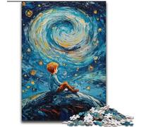 Jigsaw Puzzles for Adults Teenagers Jigsaws Puzzle The Little Prince of The Night Sky, Family Game Birthday Gifts Challenge High Difficulty (Size 50x75cm)