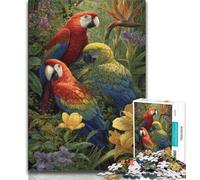 Jigsaw Puzzles for Adults Teenagers Jigsaws Puzzle Three Eagles,Challenging To Complete But Fun And Humorous Birthday Present,Gifts,Wall Art 38x26cm