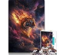 Jigsaw Puzzles for Adults Teenagers Jigsaws Puzzle Tiger,Help The Brain Exercise Addictive Toys to Cultivate Patience Artists Collection,Fine Art (38x26cm)