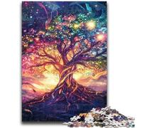 Jigsaw Puzzles for Adults Teenagers Jigsaws Puzzle Tree of Life for Age 14+ Intellectual Game Christmas Birthday Gifts 26x38cm
