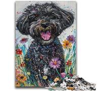 Jigsaw Puzzles for Adults Teenagers Jigsaws Puzzle Watercolor Poodle Toys Educational Games Stress Relieving Unique Home Decor And Gifts 50x75cm