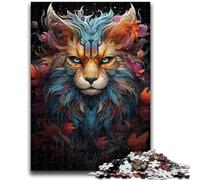 Jigsaw Puzzles for Adults Teenagers Jigsaws Puzzle Wild Lion for And from 14 Years And over Play Toys Because It Is Ideal As A Gift for The Whole Family 38x26cm