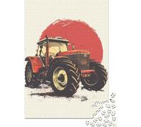 Jigsaw Puzzles for Adults Tractor 1000 Piece Puzzle Wood Jigsaw for Adults & Age 18 Years Up Great Gifts for Christmas 1000pcs (75x50cm)