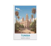 Jigsaw Puzzles for Adults,Tunisia North Africas,Puzzles Micro Pieces Challenging Difficult Puzzles Christmas Birthday Gift Game Toys 38x26cm