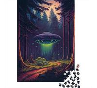 Jigsaw Puzzles for Adults UFO Art 1000 Piece Puzzle Wood Puzzle for Adults And 18 Years Old And Up Great Gifts for Christmas 1000pcs (75x50cm)
