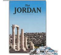 Jigsaw Puzzles for Adults Visit Jordan for Age 14+ Educational Games For Adults And Teenagers Artwork Gift (26x38cm) 1000pcs