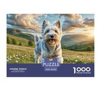 Jigsaw Puzzles for Adults Welsh Terrier 1000 Pieces Educational Games Animal Theme Home Decoration Ladies' Gifts for Both Adults And Children 70x50cm/1000pcs