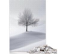 Jigsaw Puzzles for Adults Winters Silent Sentinel 1000 Pieces Jigsaw Puzzles Paper Puzzles Puzzles for 18 Year Olds Up Great Gift for Adults 38x26cm/1000pcs