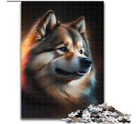 Jigsaw Puzzles for Adults Wolf Puzzles for Adults size : 38x26cm Challenging Brain Teaser - Relaxing Toy for Teenagers