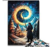 Jigsaw Puzzles for Adults Yin Yang Ninja Challenging To Complete But Fun And Humorous Unique Home Decor And Gifts 70x100cm