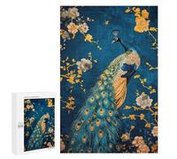 Jigsaw Puzzles for Adults1000 PCS Abstract Peacock Kintsugi Puzzle for Adults DIY Toys Staycation Kill Time Fun at Home Activities, 1000 PCS