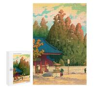 Jigsaw Puzzles for Adults1000 PCS Asama Shrinein Shizuoka Puzzle for Adults Fun Games Wall Decoration Deal As Gifts for The Whole Family 1000 PCS