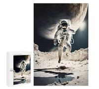 Jigsaw Puzzles for Adults1000 PCS Astronaut Exploring Moon Adult Jigsaw Family Game Staycation Kill Time for Birthday, Chrismas 1000 PCS