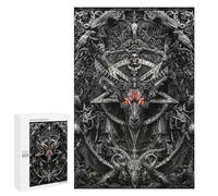 Jigsaw Puzzles for Adults1000 PCS Baphomet Mural Adult Puzzles Brain Teaser Game Home Decoration Help The Brain Exercise 1000 PCS