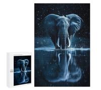 Jigsaw Puzzles for Adults1000 PCS Beautiful Magical Elephant Puzzle for Adults DIY Toys Staycation Kill Time Fun at Home Activities, 1000 PCS