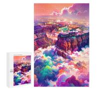 Jigsaw Puzzles for Adults1000 PCS Cloud-Covered Canyon Adult Jigsaw Puzzle Hands-on Game But Fun And Humorous Stress Reduction Gifts 1000 PCS