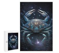Jigsaw Puzzles for Adults1000 PCS Cosmic Crab Constellation Artwork Teenagers Puzzles Relaxing Games For Family Fun Fun Activities at Home 1000 PCS