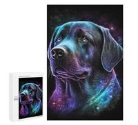 Jigsaw Puzzles for Adults1000 PCS Cosmic Labrador Portrait-4 Jigsaw for Adults Brain Teaser Game Pattern Assembly Unique Birthday And Gifts 1000 PCS