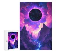 Jigsaw Puzzles for Adults1000 PCS Cosmic Mountain Landscape Adult Jigsaw Puzzle Family Games Difficult Challenge Fun Activities at Home 1000 PCS