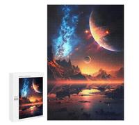 Jigsaw Puzzles for Adults1000 PCS Cosmic Symphony Adult Jigsaw Puzzle Family Games Difficult Challenge Fun Activities at Home 1000 PCS