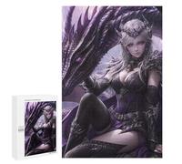 Jigsaw Puzzles for Adults1000 PCS Dragon Queen Armor Set Adult Jigsaw Puzzles For Family Fun Fun Activities at Home Challenging Family Fun Game 1000 PCS