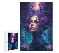 Jigsaw Puzzles for Adults1000 PCS Enchanted Forest Queen Adult Jigsaw Puzzle Hands-on Game But Fun And Humorous Stress Reduction Gifts 1000 PCS