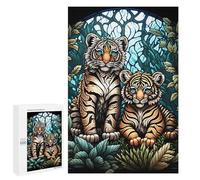 Jigsaw Puzzles for Adults1000 PCS Enchanted Kingdom Tiger Puzzle for Adults DIY Toys Staycation Kill Time Fun at Home Activities, 1000 PCS