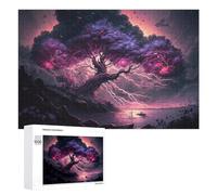 Jigsaw Puzzles for Adults1000 PCS Enchanted Twilight Forest Jigsaw for Adults Family Games But Fun And Humorous Help The Brain Exercise 1000 PCS