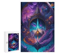 Jigsaw Puzzles for Adults1000 PCS Fantasy Portal to Another World -1 Puzzle for Adults Fun Games Wall Decoration Deal As Gifts for The Whole Family 1000 PCS