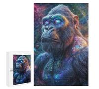 Jigsaw Puzzles for Adults1000 PCS Galactic Titan The Cosmic Ape Puzzle for Adults Fun Games Wall Decoration Deal As Gifts for The Whole Family 1000 PCS