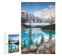 Jigsaw Puzzles for Adults1000 PCS Iconic Moraine Lake Banff Puzzle for Adults DIY Toys Staycation Kill Time Fun at Home Activities, 1000 PCS