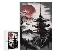Jigsaw Puzzles for Adults1000 PCS Japanese Abstract 2 Adult Jigsaw Family Game Staycation Kill Time for Birthday, Chrismas 1000 PCS
