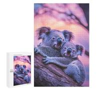 Jigsaw Puzzles for Adults1000 PCS Koala Hug at Sunset Adult Jigsaw Puzzle Family Games Difficult Challenge Fun Activities at Home 1000 PCS